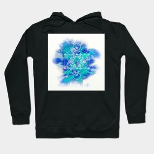 Metatron Blue Hoodie